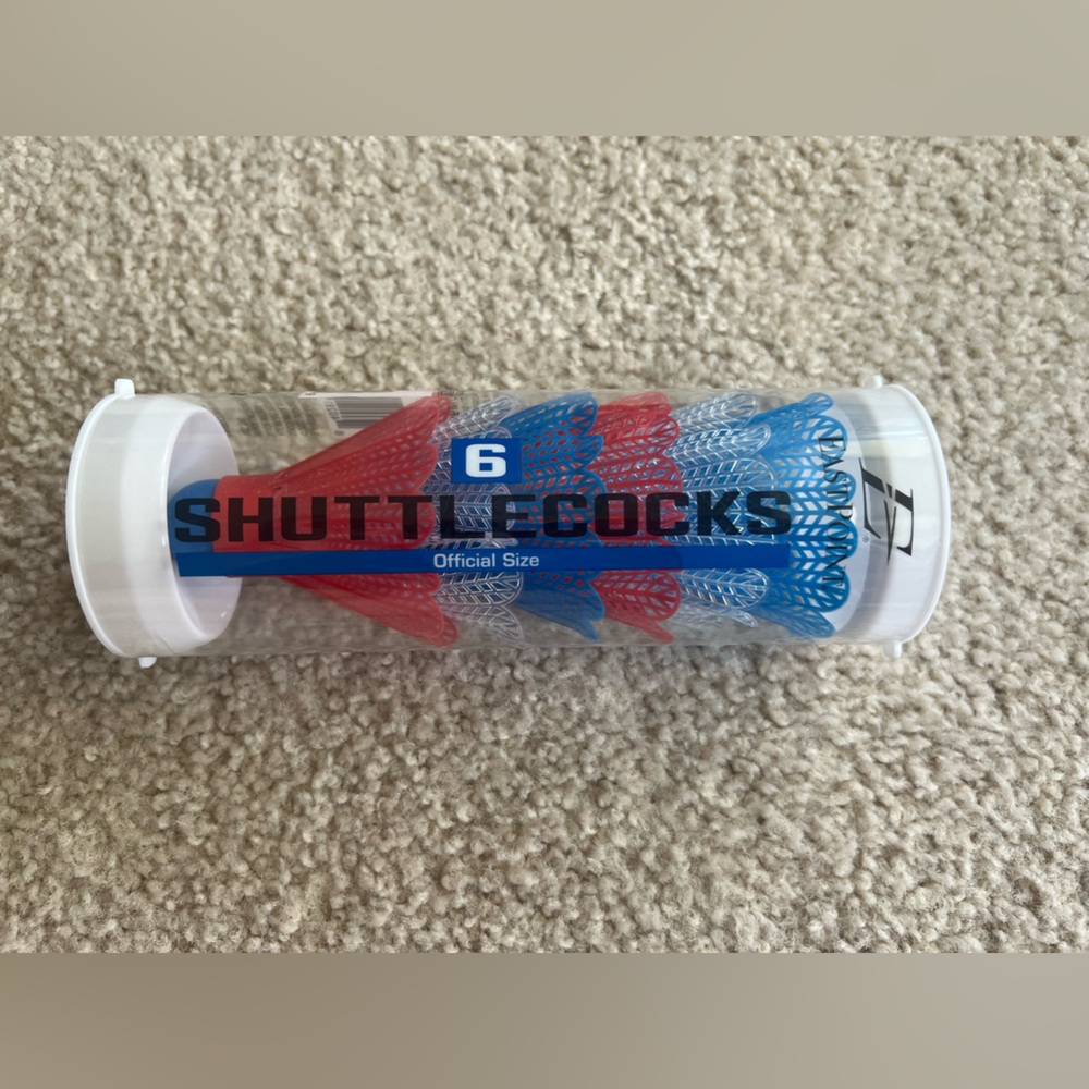 EastPoint 6-Pack Shuttlecocks, Official Size, New in Container